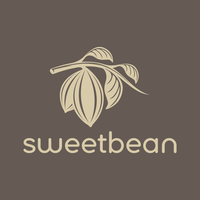 Sweetbean coffee and chocolate brand identity design